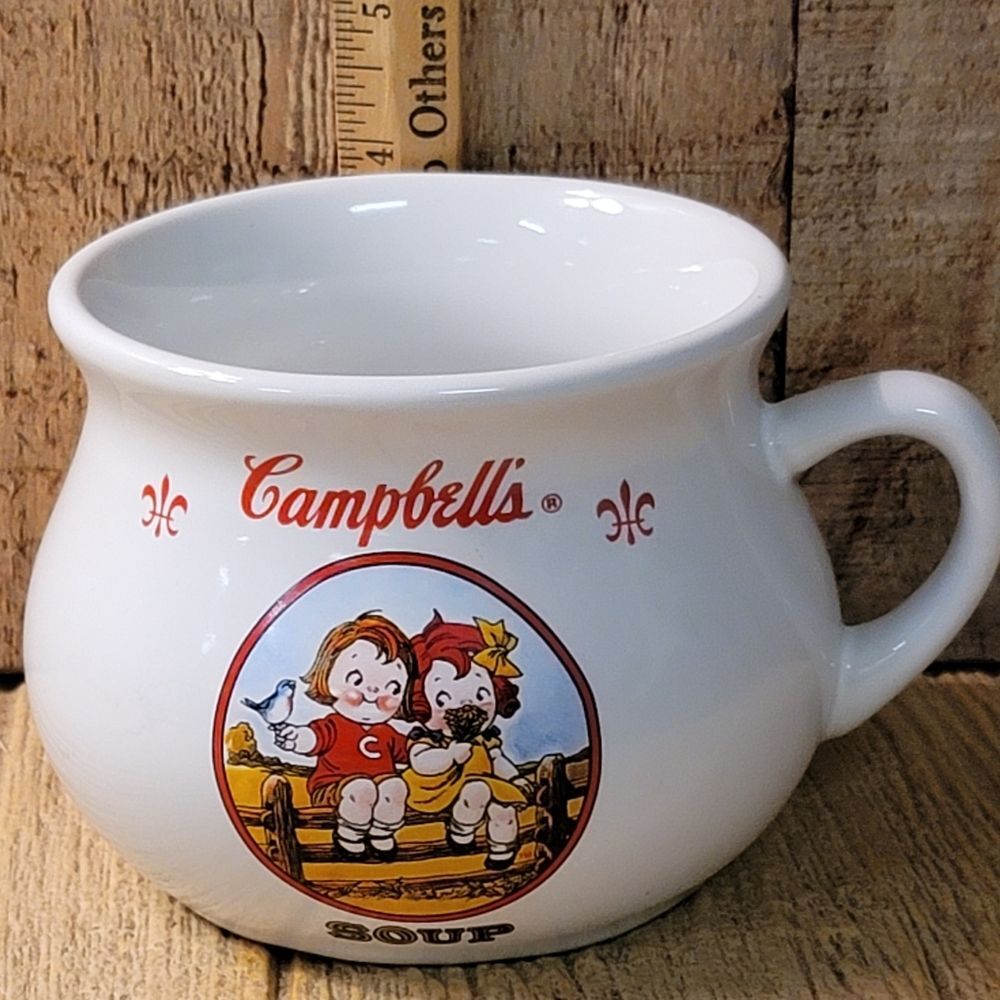 Cambell's Soup "Oversized Mug" with Cambell's Twins.